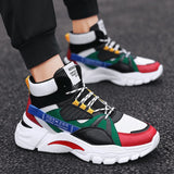 Winter Men's Boots Fashion Thick Bottom Non-slip Warm Winter Shoes For Men Fur Warm Ankle Snow Boots Footwear Male Sneakers 2020