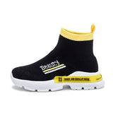 Kids Shoes Children Socks Sneakers High Top Boys School Shoes Black Designer Soft Girls Sport Sneakers Toddler Tenis Infantil