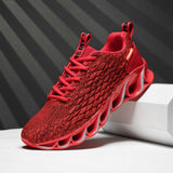 Men Sneaker Blade Outsole Running Shoes For Men Fashion  2019 Trending Walking Jogging Tennis Shoes Breathable Casual Sport Shoe