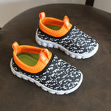 New Soft Kids Shoes Baby Boy Girl Shoes Candy Color Woven Fabric Air Mesh Children Casual Sneakers For Boys Girls