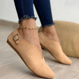 2020 Pointed Toe Suede Women Flats Shoes Woman Loafers Summer Fashion Sweet Flat Casual Shoes Women Zapatos Mujer Plus Size35-43