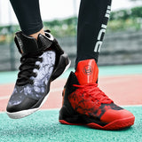 2020 Shoes Basketball Men Breathable High Top Sneakers Size 12 Mens Basketball Shoes Outdoor Sport Non-slip Unisex Walking Shoes