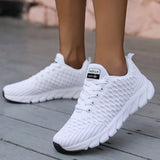 2020 Mesh Women Sneakers Breathable Women Flat Shoes Lightweight Casual Shoes Ladies Lace-up Deportivas Mujer Chaussures Femme