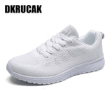 2020 Mesh Women Sneakers Breathable Women Flat Shoes Lightweight Casual Shoes Ladies Lace-up Deportivas Mujer Chaussures Femme