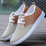 Breathable Air Mesh Sneakers Boys Comfot Sneakers Flat Cheap Shoes Men 2021 Fashion School Shoes Man