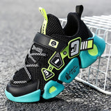 2021 Trend High Quality Children Sping Shoes Breathable Sneakers For Boys Lightweight Kids Sports Soft Bottom Free Shipping